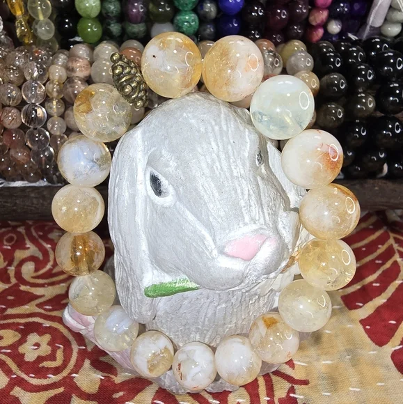 12mm Citrine Bracelet - Picture 10 of 13